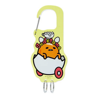 Gudetama Land Carabiner Acrylic Keyring