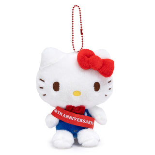 Hello Kitty 50th Anniversary Ribbon Mascot Keychain