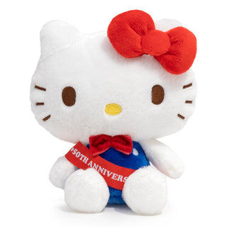 Hello Kitty 50th Anniversary Ribbon 6" Plush