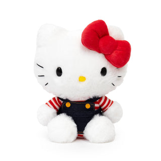 Hello Kitty Denim Jumper 8" Plush