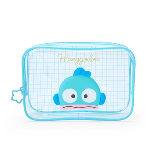 Sanrio Clear Grid Zipper Pouch