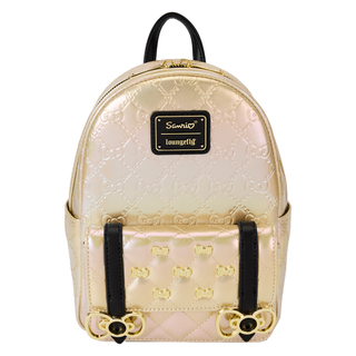 Hello Kitty 50th Anniversary Metallic Gold Mini Backpack