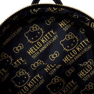 Hello Kitty 50th Anniversary Metallic Gold Mini Backpack