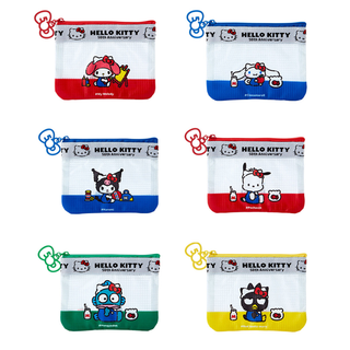 Hello Kitty 50th Hello Everyone! Vinyl Flat Pouch