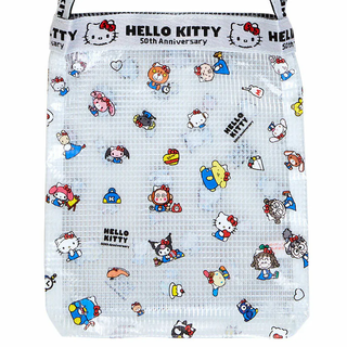 Hello Kitty 50th Hello Everyone! Vinyl Shoulder Bag