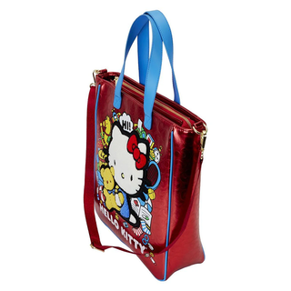 Hello Kitty 50th Anniversary Coin Bag Metallic Tote