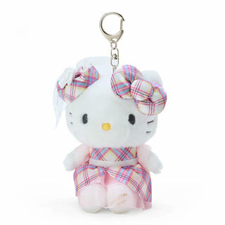 Hello Kitty 50th Tartan Mascot Keychain