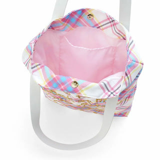 Hello Kitty 50th Tartan Tote Bag