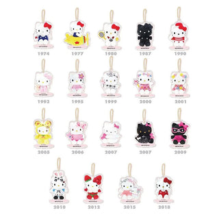 Hello Kitty 50th Dress Series Keychain Blind Box