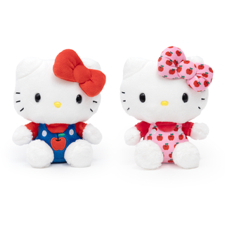 Hello Kitty Classic Apple Overalls 6" Plush