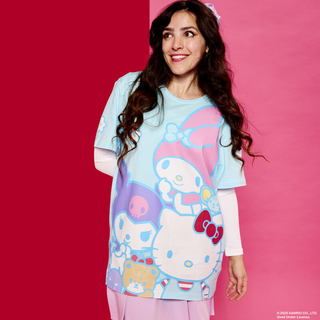 Hello Kitty and Friends x Loungefly Blue Tee