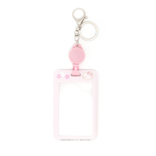 Hello Kitty Cherry Blossom Key Reel Card Case