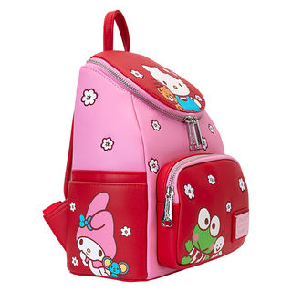 Hello Kitty and Friends x Loungefly Color Block Mini Backpack