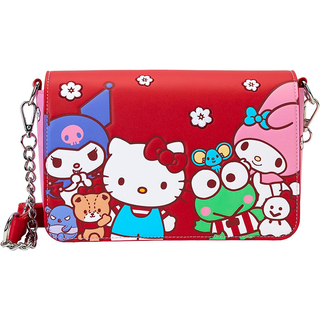 Hello Kitty and Friends x Loungefly Color Block Crossbody Bag