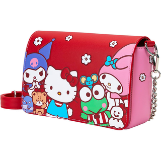 Hello Kitty and Friends x Loungefly Color Block Crossbody Bag