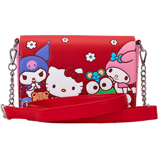 Hello Kitty and Friends x Loungefly Color Block Crossbody Bag