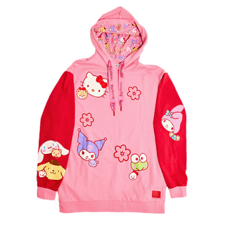 Hello Kitty and Friends x Loungefly Color Block Hoodie