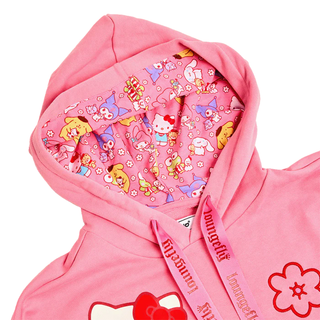 Hello Kitty and Friends x Loungefly Color Block Hoodie