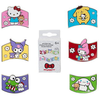 Hello Kitty and Friends x Loungefly Color Block Pin Blind Box