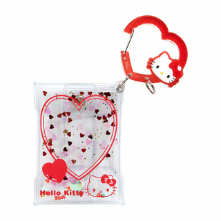 Sanrio Colorful Heart Carabiner Clear Pouch