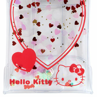 Sanrio Colorful Heart Carabiner Clear Pouch