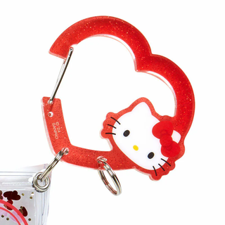 Sanrio Colorful Heart Carabiner Clear Pouch