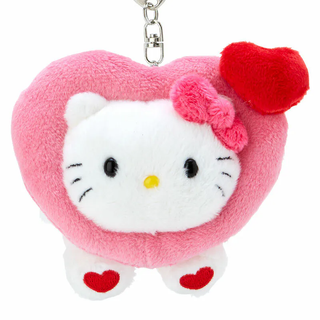 Sanrio Colorful Heart Mascot Keychain