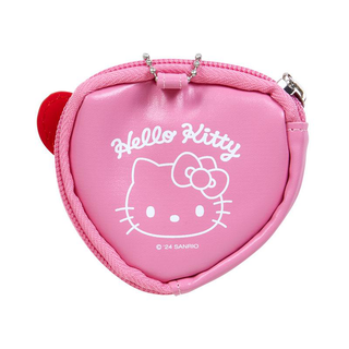 Sanrio Colorful Heart Mini Pouch and Badge