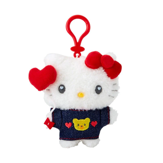 Sanrio Denim Patch Plush Mascot Clip