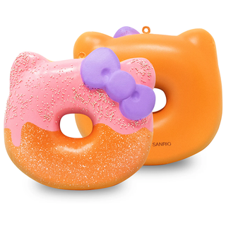 Hello Kitty Glazed Donut Squishy