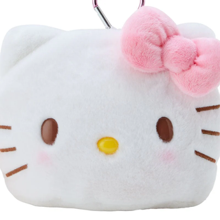 Sanrio Plush Mini Face Pouch