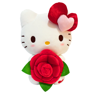 Sanrio Character Heart & Rose Plush