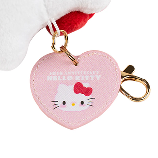 Hello Kitty 50th Anniversary Full of Happy Plush Mascot Keychain