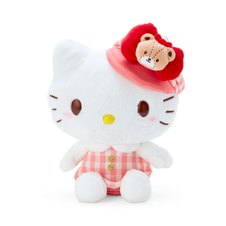 Sanrio Gingham Casquette 8" Plush