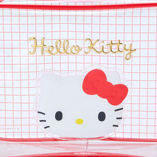 Sanrio Clear Grid Zipper Pouch