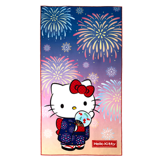 Hello Kitty Hanabi Bath Towel