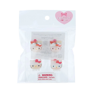 Sanrio Iridescent Mini 4 Hair Clips Set