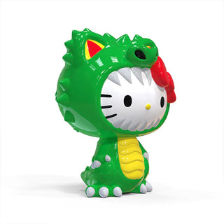 Hello Kitty Green Kaiju 36" Art Giant Fiberglass Figure (Store Pick-Up Only)