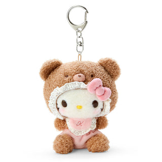 Sanrio Latte Kuma Baby Plush Mascot Keychain