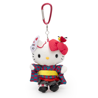 Hello Kitty Japan Girl Modern Kimono Mascot Carabiner