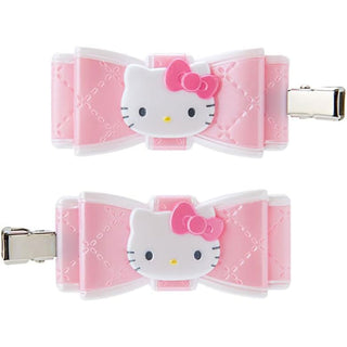 Sanrio Quilt Ribbon Hair Clip Set