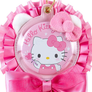 Sanrio Rosette Wand Keychain with Badge