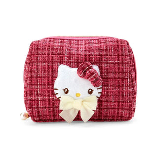 Sanrio Sparkle Tweed Mini Zipper Pouch