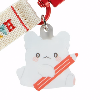 Sanrio Embroidered Logo Keychain