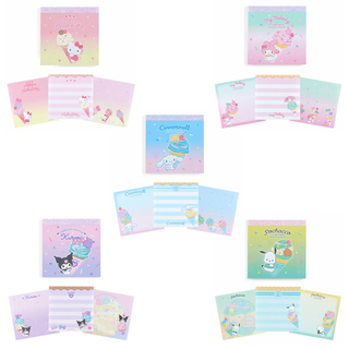 Sanrio Ice Cream Party Memo Pad