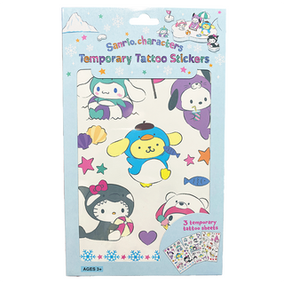 Sanrio Ice Island Temporary Tattoo Stickers