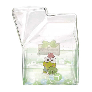 Sanrio Characters Kawaii Glass Milk Carton Cup