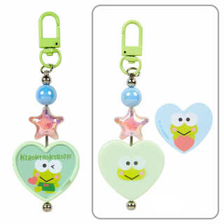 Sanrio Colorful Heart Keychain Blue Blind Box