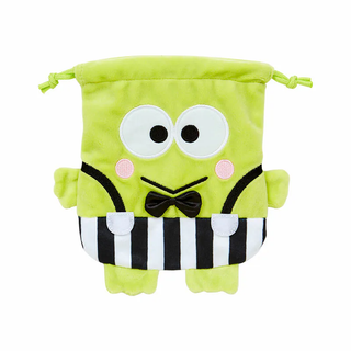 Keroppi Song and Dance Drawstring Pouch