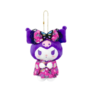 Kuromi Butterfly Kimono Plush Mascot